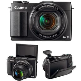 Compact PowerShot G1 X Mark II - Noir + Canon Canon Zoom Lens 24-120 mm f/2-3.9 f/2-3.9