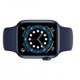 Apple Watch (Series 6) 2020 GPS + Cellular 44 mm - Aluminium Bleu - Sport Bleu