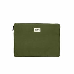 Housse Ordinateurs portables 13" - Coton - Vert