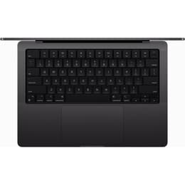 MacBook Pro 14" (2023) - Apple M3 Max avec CPU 14 cœurs et GPU 30 cœurs - 36Go RAM - SSD 512Go - QWERTY - Suédois