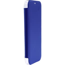 Coque iPhone 12/12 Pro - Cuir - Bleu