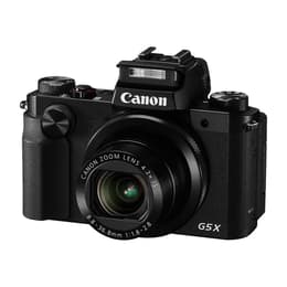 Compact - Canon PowerShot G5X Noir + Objectif Canon Zoom Lens 4.2x IS 8.8-36.8mm f/1.8-2.8