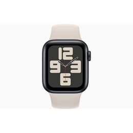 Apple Watch Series SE 1 (2020) GPS 40 mm - Aluminium Gris sidéral - Bracelet sport Lumière stellaire