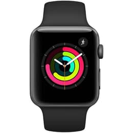 Apple Watch (Series 1) 2016 GPS 38 mm - Aluminium Noir - Sport Noir