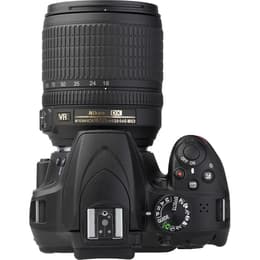 Reflex D3400 - Noir + Nikon Nikkor AF-S DX 18-105 mm f/3.5-5.6G ED VR f/3.5-5.6