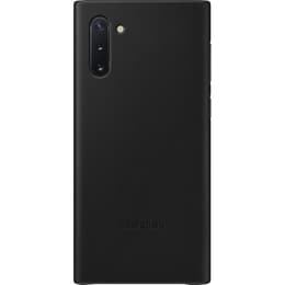 Coque Galaxy Note 10 - Cuir - Noir