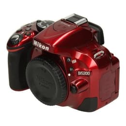 DSLR - Nikon D5200 Boîtier seul Rouge