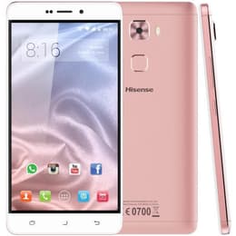 Hisense E76 32 Go - Blanc/Rose - Débloqué