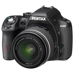 Reflex K-50 - Noir + Tamron smc DA 18-55mm F3.5-5.6 AL WR + AF 18-200mm F/3.5-6.3 XR Di II LD Aspherical (IF) Macro f/3.5-5.6 + f/3.5-6.3
