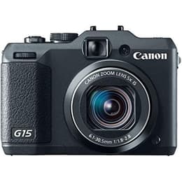 Compact PowerShot G15 - Noir + Canon Zoom Lens 5x IS 25–300mm f/1.8-2.8 f/1.8-2.8