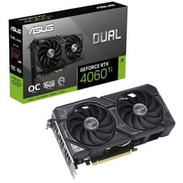 Asus NVIDIA GeForce RTX 4060 Ti 16GB GDDR6 DUAL OC EVO Carte Graphique