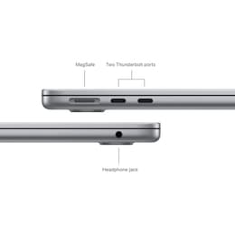 MacBook Air 13" (2024) - Apple M3 avec CPU 8 cœurs et GPU 8 cœurs - 8Go RAM - SSD 256Go - QWERTY - Anglais