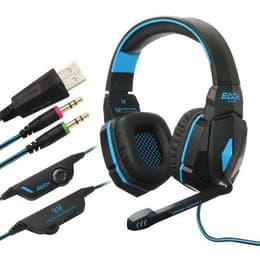 Casque réducteur de bruit gaming filaire (secteur) avec micro Kotion Each G4000 - Bleu