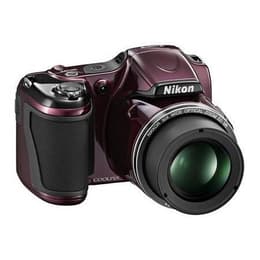 Bridge Coolpix L820 - Mauve + Nikon Nikon Nikkor Wide Optical Zoom 23-675 mm f/3.0-5.8 ED VR f/3-5.8