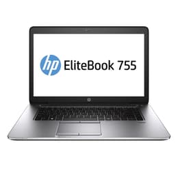 HP EliteBook 755 G2 15" A10 2.1 GHz - HDD 500 Go - 8 Go QWERTY - Anglais