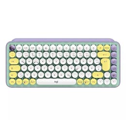 Clavier Logitech QWERTZ Allemand Sans-fil Pop Keys