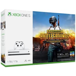 Xbox One S 1000Go - Blanc + Player Unknown's Battlegrounds