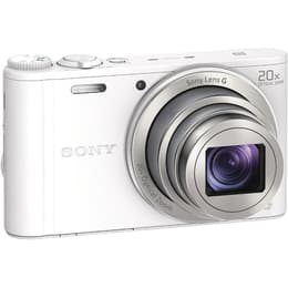 Compact WX-350 - Blanc + Sony 20x Optical zoom Lens G f/3.5-6.5