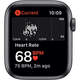 Apple Watch (Series SE) 2020 GPS 40 mm - Aluminium Gris sidéral - Sport Noir