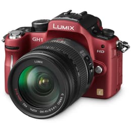Lumix DMC-GH1 - Rouge + Panasonic Lumix G Vario 14-42mm f/3.5-5.6 f/3.5-5.6