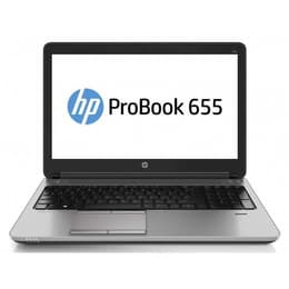 Hp ProBook 655 G1 15" A10 2.5 GHz - SSD 256 Go - 8 Go QWERTZ - Allemand