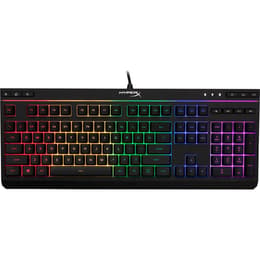 Clavier Hyperx QWERTY Anglais (US) rétroéclairé Alloy Core RGB