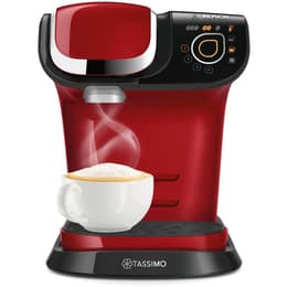 Expresso à capsules Compatible Tassimo Bosch My Way TAS6004 L - Rouge