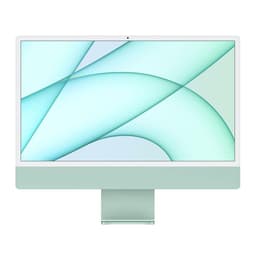 iMac 24" (Mi-2021) M1 3.2GHz - SSD 256 Go - 8 Go QWERTY - Anglais (UK)