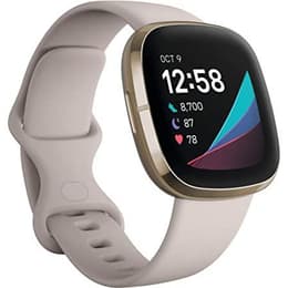 Montre Cardio GPS Fitbit Sense - Blanc