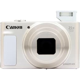 Compact PowerShot SX620 HS - Blanc + Canon Zoom Lens 25x IS 25-625 mm f/3.2-6.6 f/3.2-6.6