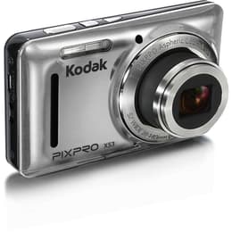 Compact Pixpro X53 - Gris + Kodak Pixpro Aspherical Zoom Lens 28-140mm f/3.9-6.3 f/3.9-6.3