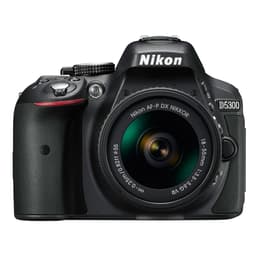 Reflex D5300 - Noir + Nikon AF-P DX Nikkor 18-55mm f/3.5-5.6G VR f/3.5-5.6