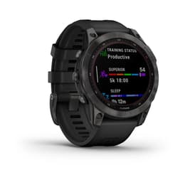 Montre Garmin Cardio GPS Fenix 7 Sapphire Solar -