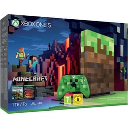 Xbox One S Édition limitée Minecraft + Minecraft