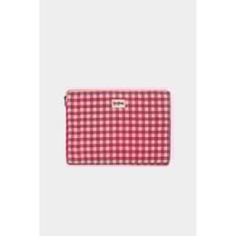 Housse Ordinateurs portables 13" - Coton - Rose