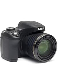 Hybride PixPro AZ525 - Noir + Kodak PixPro Aspheric HD Zoom Lens 52x Wide 24-1248mm f/2.8-5.6 f/2.8-5.6