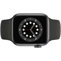 Apple Watch Series 6 (2020) GPS 40 mm - Aluminium Gris sidéral - Bracelet sport Noir