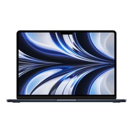 MacBook Air 13" (2022) - Apple M2 avec CPU 8 cœurs et GPU 8 cœurs - 8Go RAM - SSD 256Go - Écran standard - QWERTY - Finnois