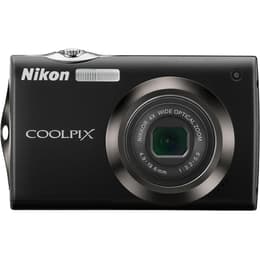 Compact - Nikon Coolpix S4000 Noir Nikkor Nikkor 4x Wide Optical Zoom 4,9-19,6mm f/3.2-5.9