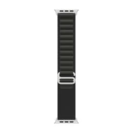 Apple Watch Ultra (2022) GPS + Cellular 49 mm - Titane Titane naturel - Boucle Alpine Noir