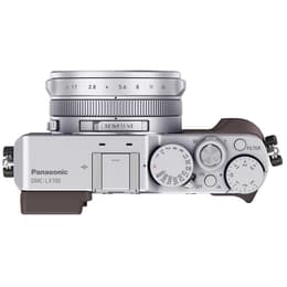 Compact Lumix DMC-LX100 - Argent + Panasonic Leica DC Vario-Summilux 24-75mm f/1.7-2.8 f/1.7-2.8