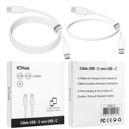 Câble (USB-C + USB-C) - Kpma