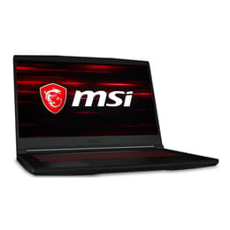 MSI GF63 Thin 11UC-026FR 15" Core i5 2.7 GHz - SSD 512 Go - 16 Go - NVIDIA GeForce RTX 3050 AZERTY - Français