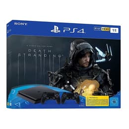 PlayStation 4 Slim 1000GB - Noir + Death Stranding
