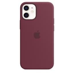 Coque en silicone Apple iPhone 12 mini - Magsafe - Silicone Violet