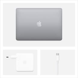Apple MacBook Pro 13.3'' Touch Bar 256 Go SSD 8 Go RAM Intel Core i5 quadricœur à 2.3 GHz Gris sidéral Sur-mesure Clavier QWERTY 2018