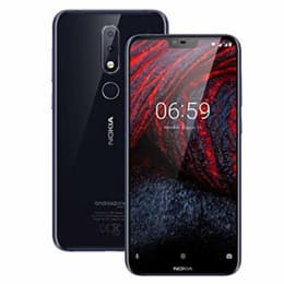 Nokia X6 (2018) 32 Go - Noir - Débloqué