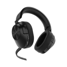 Casque réducteur de bruit gaming filaire avec micro Corsair HS55 Stereo Carbon - Noir