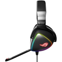 Casque réducteur de bruit gaming filaire avec micro Asus ROG Delta - Noir/Gris