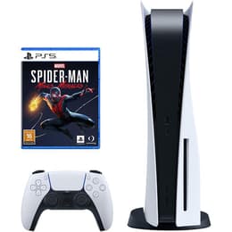 PlayStation 5 825Go - Blanc + Spider-Man Miles Morales